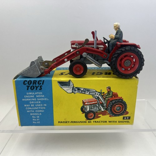 Corgi massey ferguson 165 - 69,