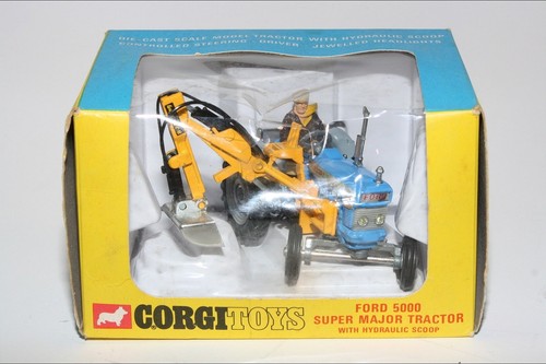 Corgi ford 5000 tractor - ford,