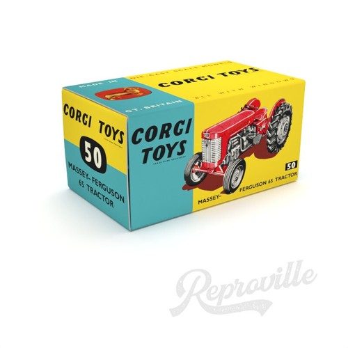 Repro box for corgi - box,