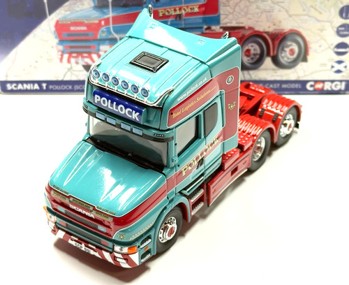 Corgi cc12835 scania tractor - t,