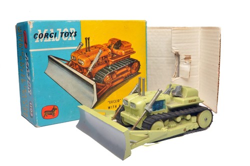 Corgi toys euclid tractor - ,