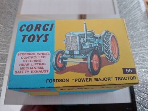 Corgi no55 fordson power major - corgi,
