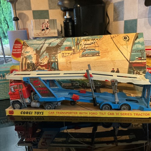Corgi 1138 car transporter - 1138,