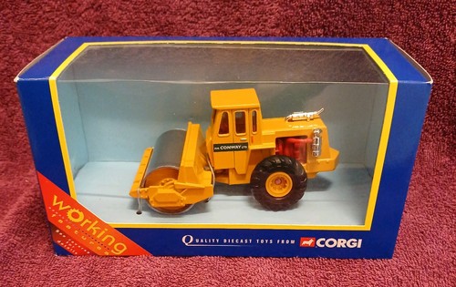 Corgi road roller - corgi, tractor